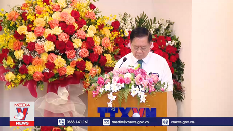 Trưởng Ban Tuyên giáo Trung ương thăm chúc mừng TTXVN dịp 21/6