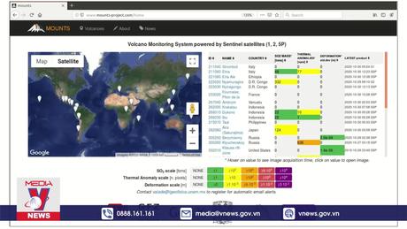 Mexico phát triển nền tảng trực tuyến giám sát núi lửa