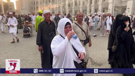 Nắng nóng ảnh hưởng tới lễ hành hương Hajj