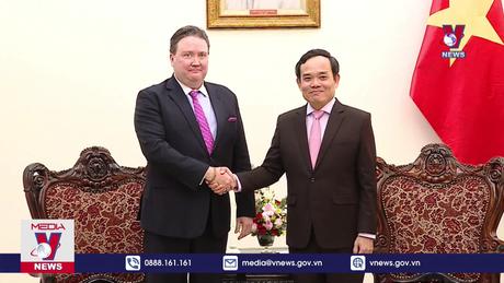 Phó Thủ tướng Trần Lưu Quang tiếp Đại sứ Hoa Kỳ tại Việt Nam 
