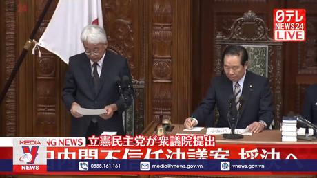 Hạ viện Nhật Bản bác kiến nghị bất tín nhiệm nội các