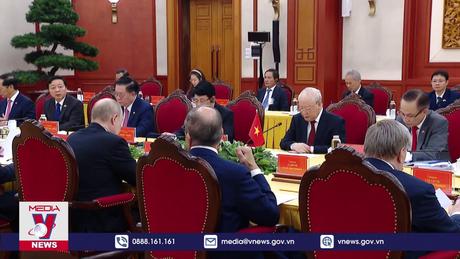 Tổng Bí thư hội đàm với Tổng thống Vladimir Putin