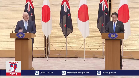 Nhật Bản và New Zealand tăng cường hợp tác