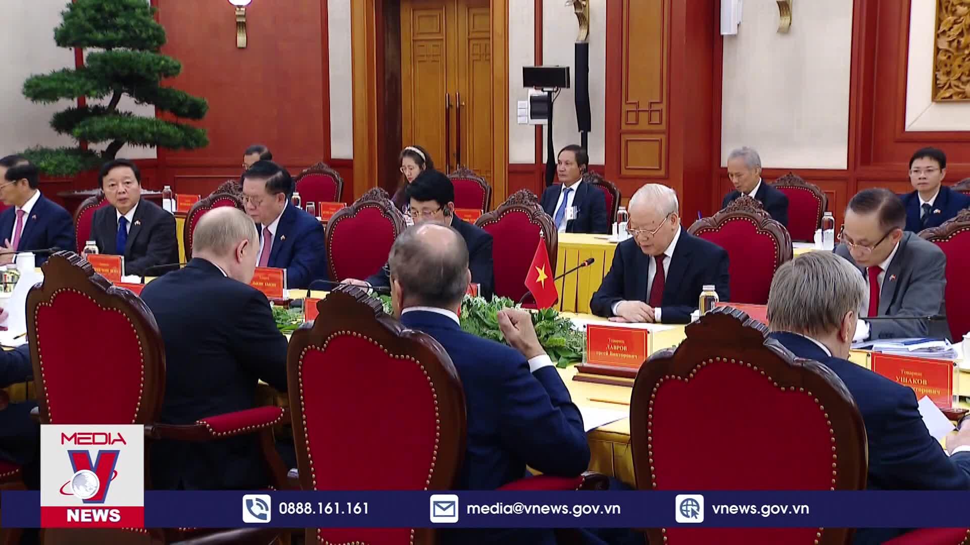 Tổng Bí thư hội đàm với Tổng thống Vladimir Putin