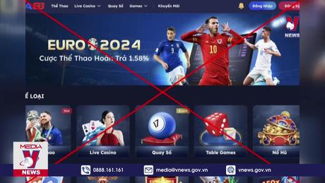 Cảnh giác với nạn cá độ bóng đá trên không gian mạng mùa EURO 2024 