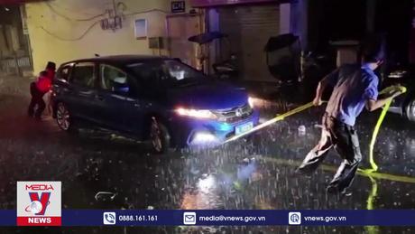 Lũ lụt hoành hành nhiều địa phương ở Trung Quốc