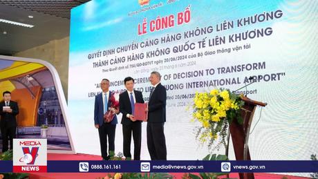 Công bố Cảng hàng không Liên Khương trở thành cảng hàng không quốc tế