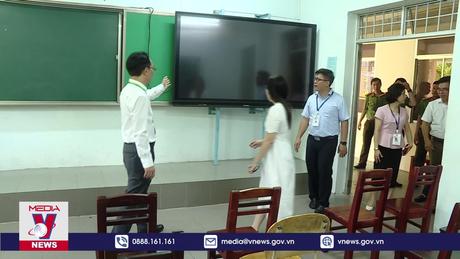 Gần 8.000 cán bộ tham gia đoàn kiểm tra coi thi tốt nghiệp THPT