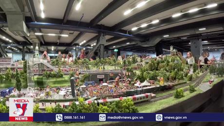 Độc đáo triển lãm Euro 2024 thu nhỏ