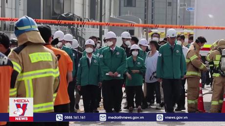 Không có công dân Việt Nam thương vong trong vụ cháy ở Hàn Quốc