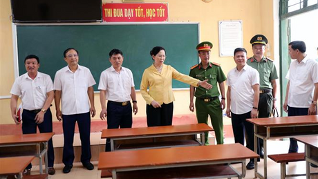 Kỳ thi tốt nghiệp THPT 2024: Chủ động xử lý kịp thời mọi tình huống phát sinh 