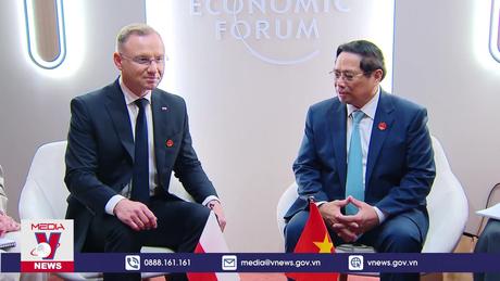 Thủ tướng Phạm Minh Chính gặp Tổng thống Ba Lan