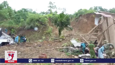 Mưa lớn kéo dài gây nhiều thiệt hại tại Yên Bái