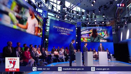 Đại diện các đảng phái Pháp tranh luận trên truyền hình