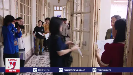 Hơn 1 triệu thí sinh làm thủ tục thi tốt nghiệp THPT 2024