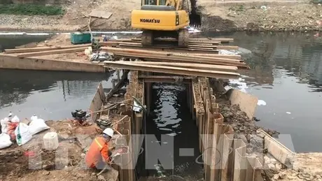 Đảm bảo tiến độ vận hành 2 gói thầu chính Dự án hạ tầng xử lý nước thải Yên Xá