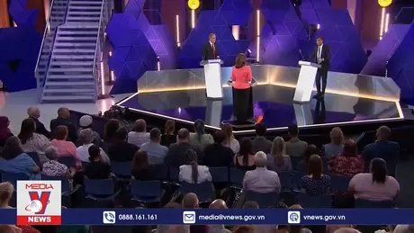 Thủ tướng Anh và lãnh đạo Công đảng tranh luận lần cuối trước bầu cử