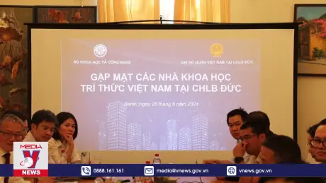 Gặp mặt các nhà khoa học, trí thức Việt Nam tại CHLB Đức