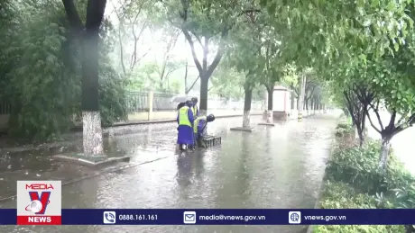 Trung Quốc ban hành báo động đỏ về mưa lớn