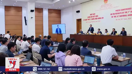Họp báo công bố kết quả kỳ họp thứ 7, Quốc hội khóa XV