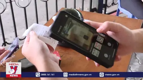 Thanh toán không dùng tiền mặt  - Minh bạch các điểm trông giữ xe