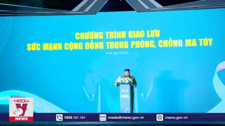 Giao lưu chia sẻ kiến thức phòng chống ma túy
