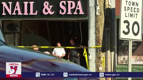 Xe tải lao vào tiệm làm móng ở Mỹ khiến nhiều người thương vong
