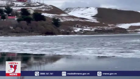 Chile đón vùng nước đóng băng ở Thái Bình Dương