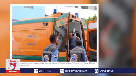 Tai nạn xe buýt nghiêm trọng tại Ai Cập