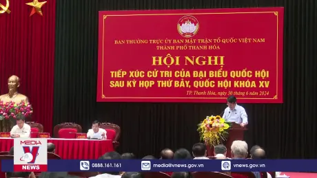Thường trực Ban Bí thư tiếp xúc cử tri Thanh Hóa