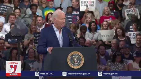 Tổng thống Joe Biden trấn an các nhà tài trợ