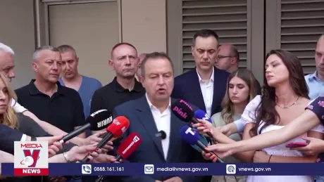 Serbia bắt giữ 2 đối tượng sau vụ tấn công Đại sứ quán Israel