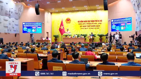 Khai mạc Kỳ họp thứ 17 HĐND thành phố Hà Nội