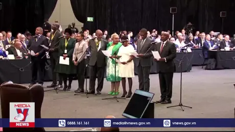 Tổng thống Nam Phi công bố chính phủ mới