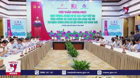 Tăng cường sự lãnh đạo của Đảng với tín dụng chính sách xã hội