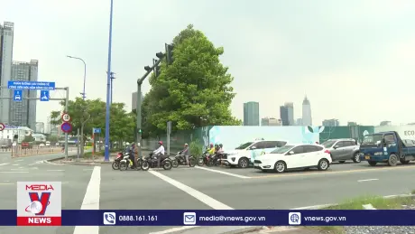 TP.HCM thí điểm không dùng đèn giao thông đếm ngược