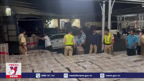 Thu giữ hơn 120.000 bao thuốc lá nhập lậu ở Củ Chi