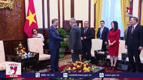 Chủ tịch nước Tô Lâm tiếp Đại sứ Belarus 