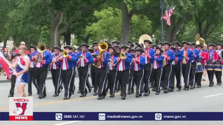 Nước Mỹ tưng bừng chào mừng ngày Quốc khánh