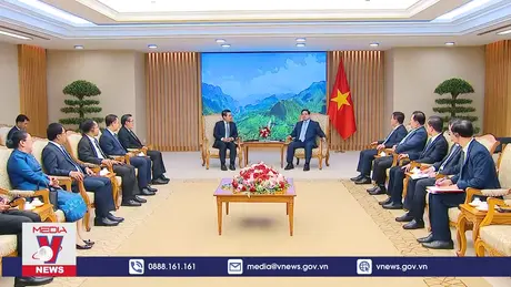 Thủ tướng Phạm Minh Chính tiếp Phó Thủ tướng Lào