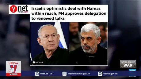 Tín hiệu tích cực trong đàm phán ngừng bắn Gaza