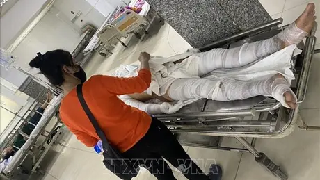 Bình Dương: Tai nạn lao động khiến 9 người bị thương