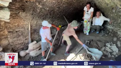 Phát hiện tượng cẩm thạch cổ ở Bulgaria