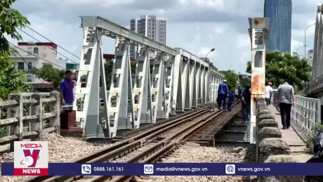 Tuyến đường sắt Hà Nội - Hải Phòng hoạt động trở lại sau sự cố