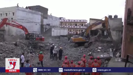 Sập nhà tại Ấn Độ khiến 7 người thiệt mạng