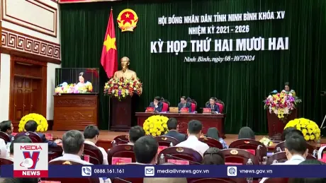 Khai mạc kỳ họp thứ 22, HĐND tỉnh Ninh Bình