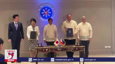 Nhật Bản - Philippines ký thỏa thuận quốc phòng
