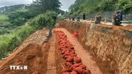 Khẩn trương khắc phục nhiều công trình có nguy cơ sạt lở tại Đà Lạt