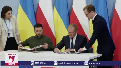 Ukraine - Ba Lan ký thỏa thuận hợp tác an ninh