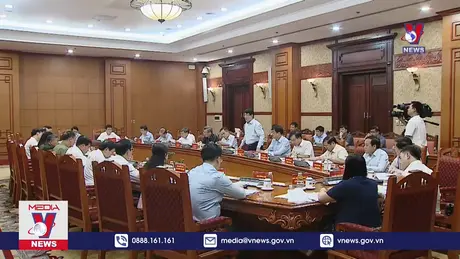 Thường trực Ban Bí thư chủ trì giao ban công tác